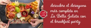 La Bella Julieta desayuno
